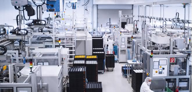 Blick in die Fertigung beim Unternehmen Eppendorf am Standort Oldenburg