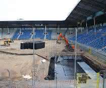 Regenwassernutzungsanlage im Carl-Benz-Stadion Mannheim