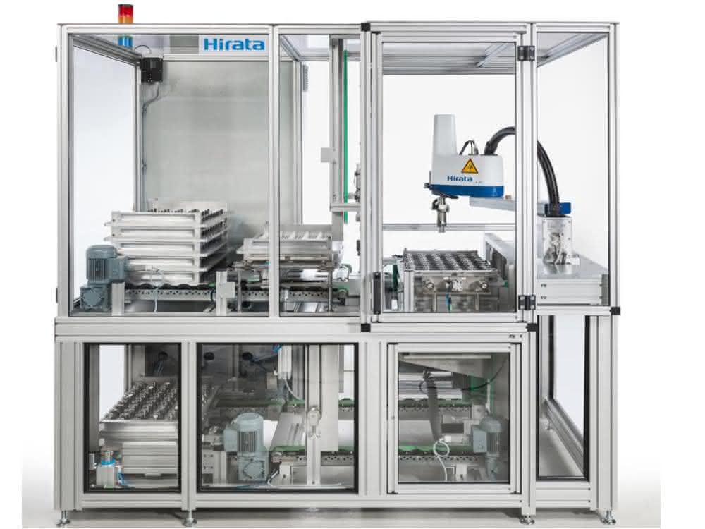 Display: Different applications: Palletizing and depalletizing Display: Different applications: Palletizing and depalletizing