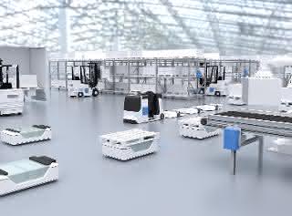Induktives Ladekonzept für FTS: Mehr Energie ohne Kontakte Induktives Ladekonzept für FTS: Mehr Energie ohne Kontakte