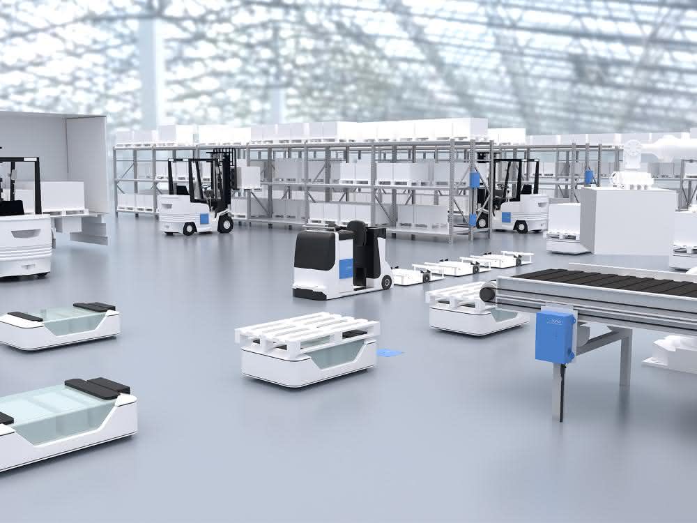 Inductive charging concept for AGVs: More energy without contacts