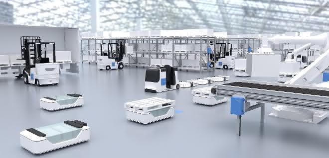 Inductive charging concept for AGVs: More energy without contacts Inductive charging concept for AGVs: More energy without contacts