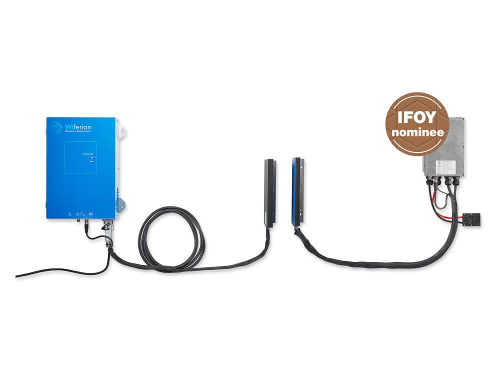 Inductive charging concept for AGVs: More energy without contacts
