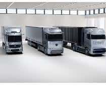 World premiere of the Mercedes-Benz fuel cell truck World premiere of the Mercedes-Benz fuel cell truck