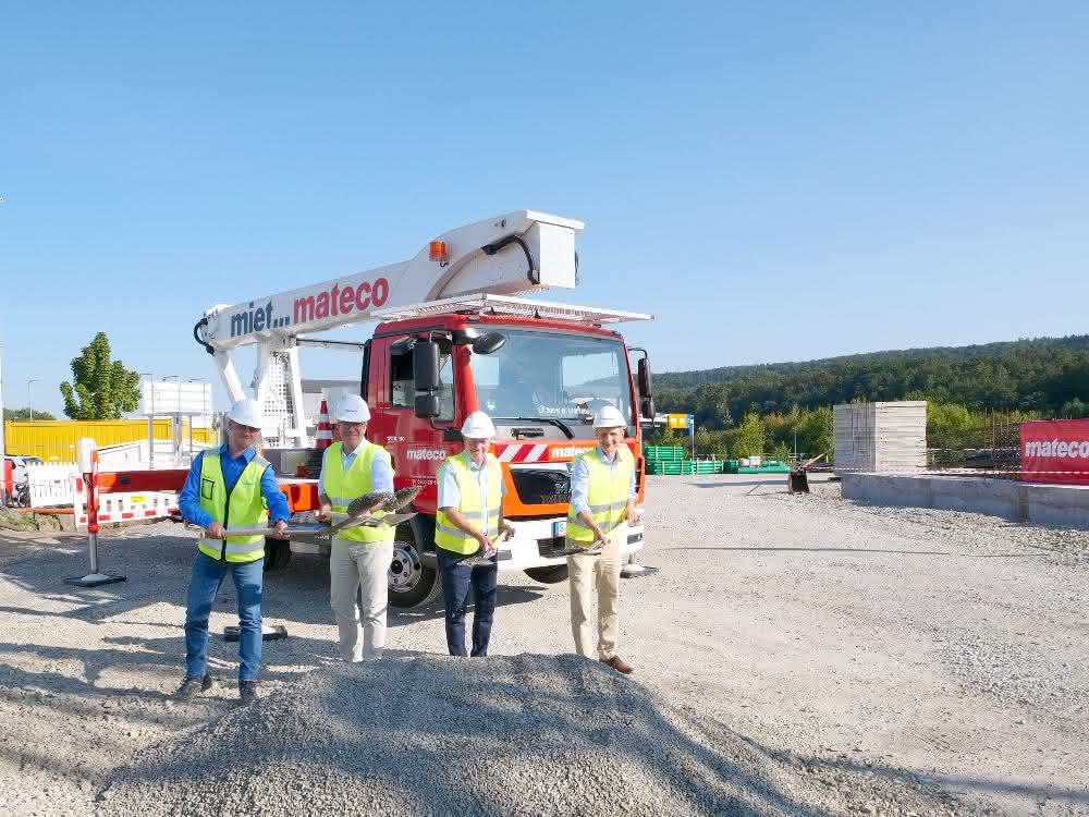 mateco baut neue Firmenzentrale