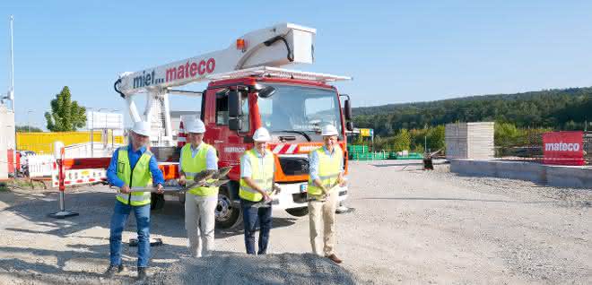 mateco baut neue Firmenzentrale