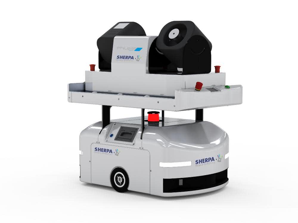 Desinfektionsroboter Sherpa