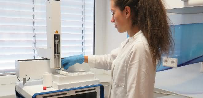 Vorbereitung der automatischen Analyse von Abwasserproben mit dem H2S-Analysator Vorbereitung Analyse von Abwasserproben