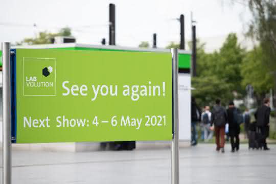 Hinweis auf Labvolution 2021, Bild von der Labvolution 2019
