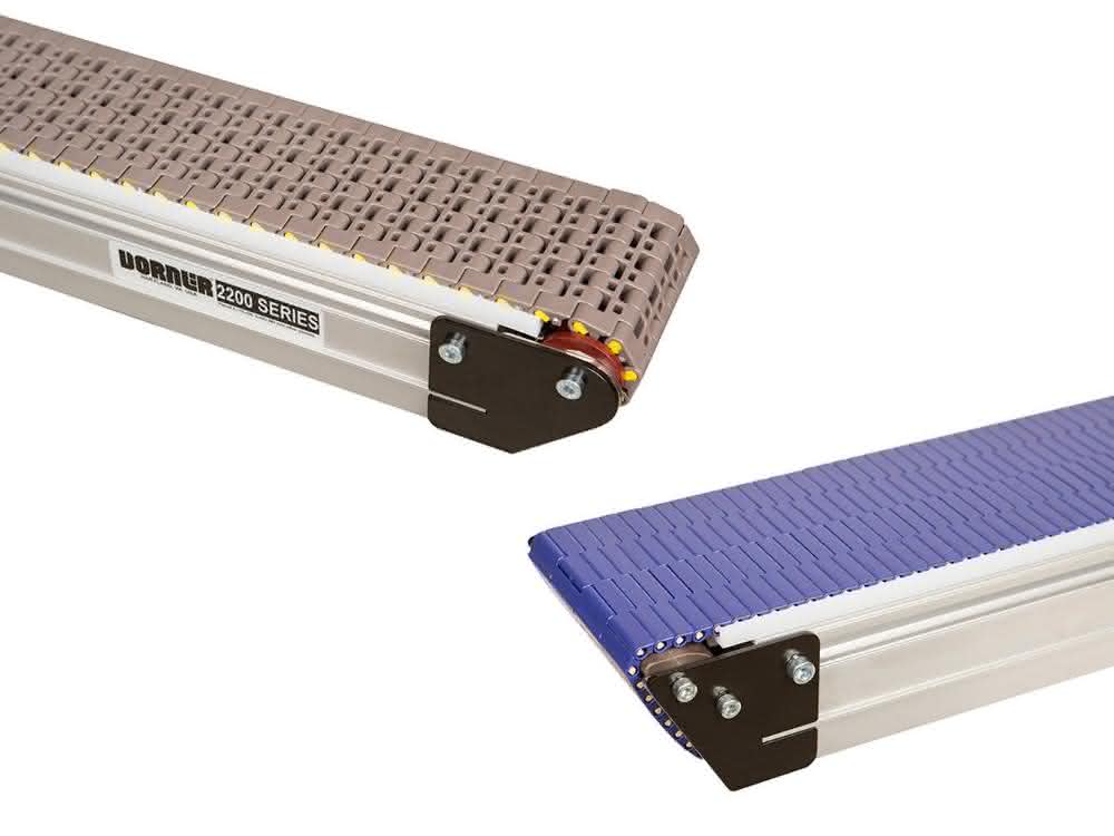 Plastic modular conveyor belt