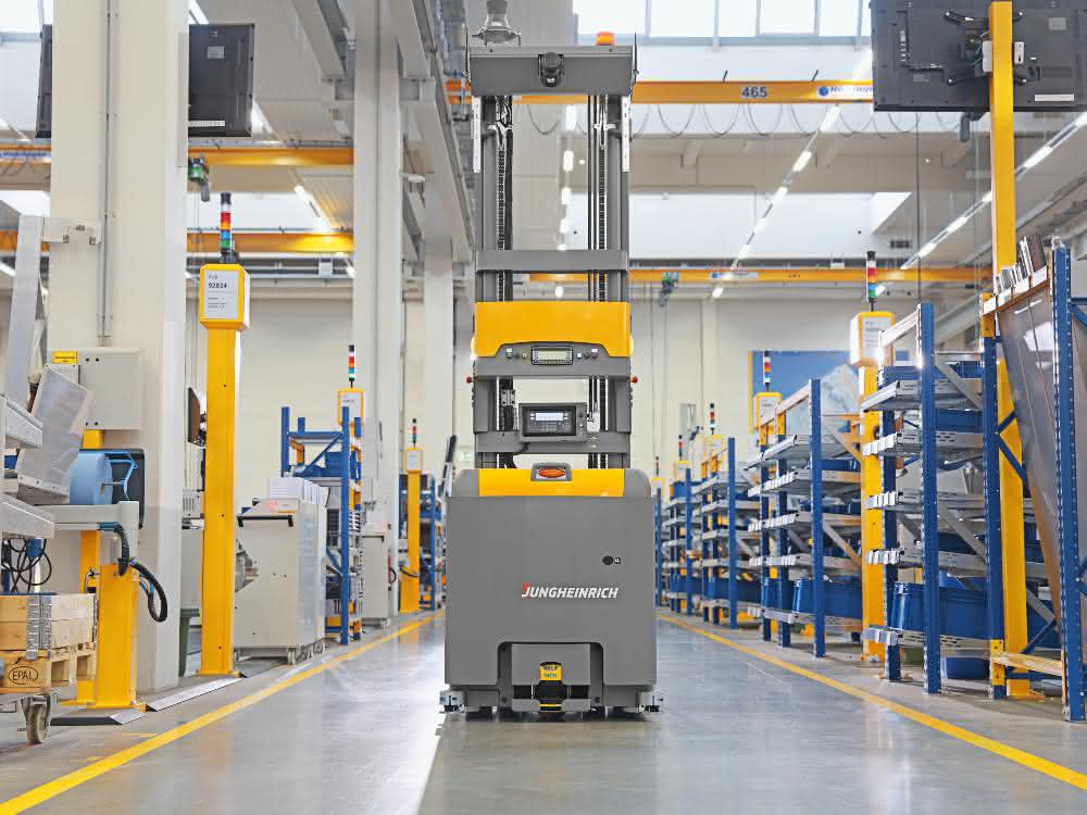 Wegmann automotive automates with Jungheinrich