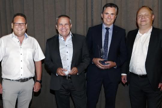 EVB BauPunkt Lieferanten Award für Avant Tecno und Norton Clipper EVB BauPunkt Lieferanten Award für Avant Tecno und Norton Clipper