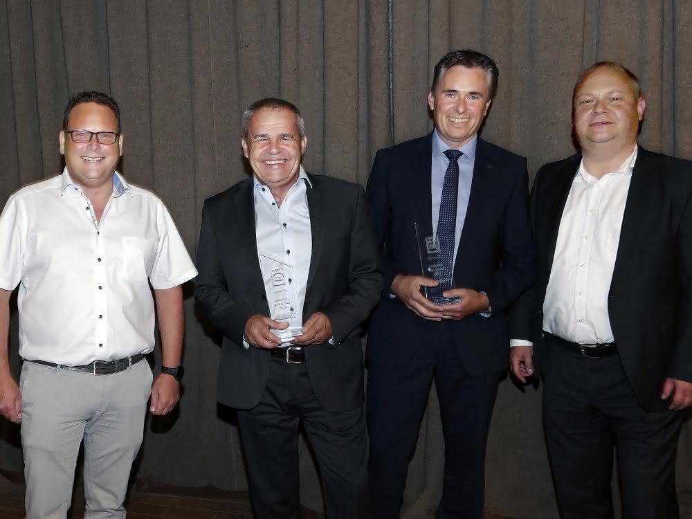 EVB BauPunkt Lieferanten Award für Avant Tecno und Norton Clipper