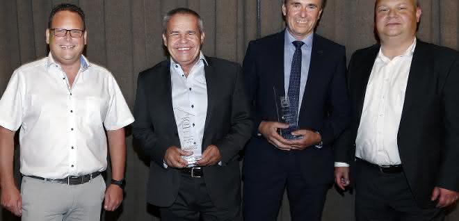 EVB BauPunkt Lieferanten Award für Avant Tecno und Norton Clipper EVB BauPunkt Lieferanten Award für Avant Tecno und Norton Clipper