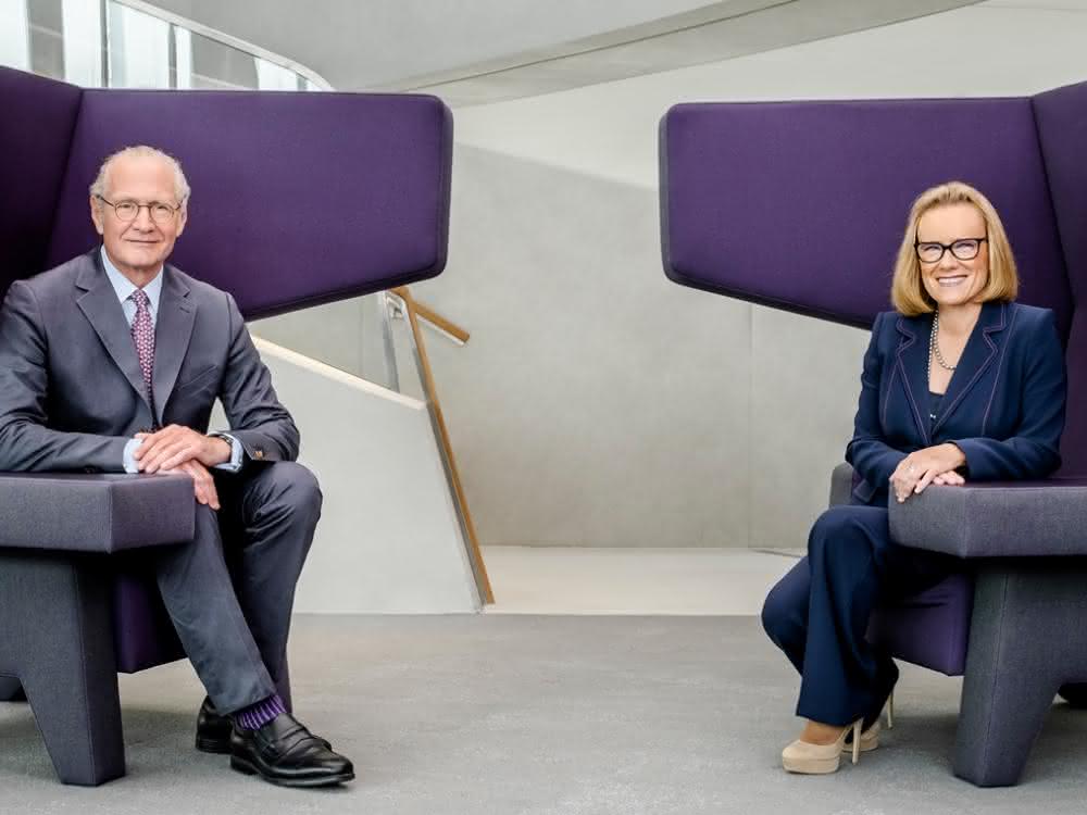 Stefan Oschmann und Belén Garijo