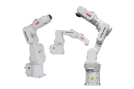 Cleanroom version of the IRB 1100 robot