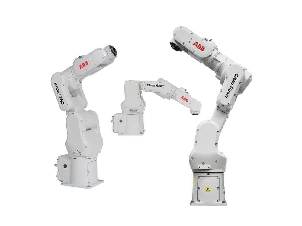 Reinraumversion des Roboters IRB 1100