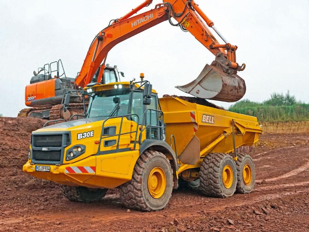 Mit dem Dumper kraftvoll in die Nische