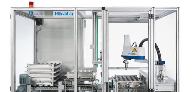 Display: Different applications: Palletizing and depalletizing