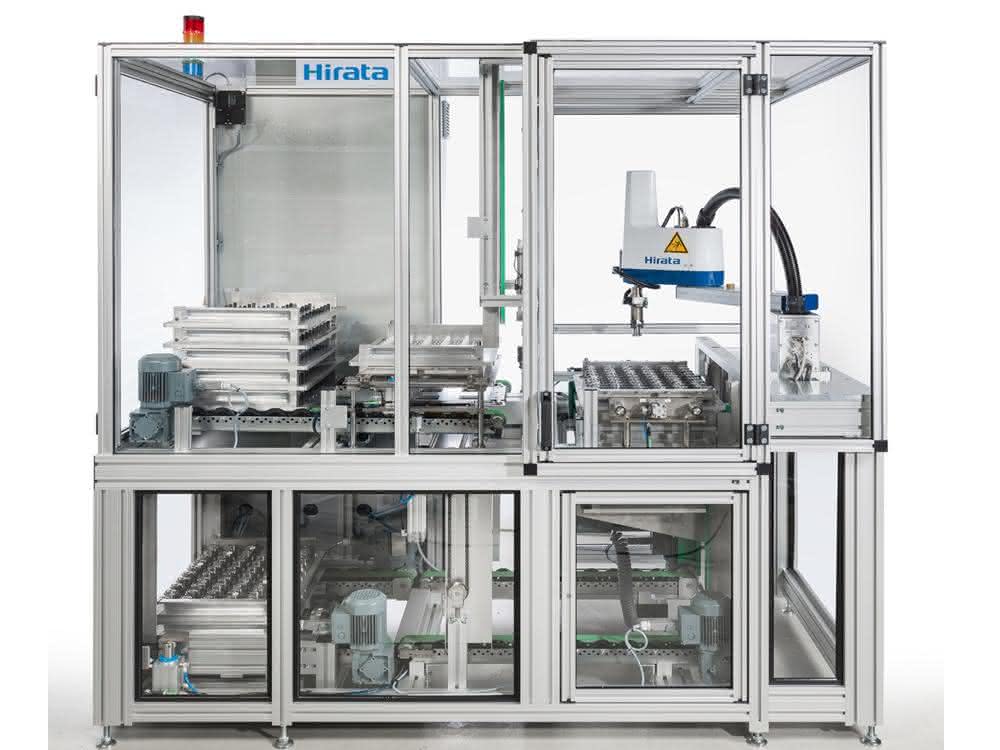 Display: Different applications: Palletizing and depalletizing Display: Different applications: Palletizing and depalletizing