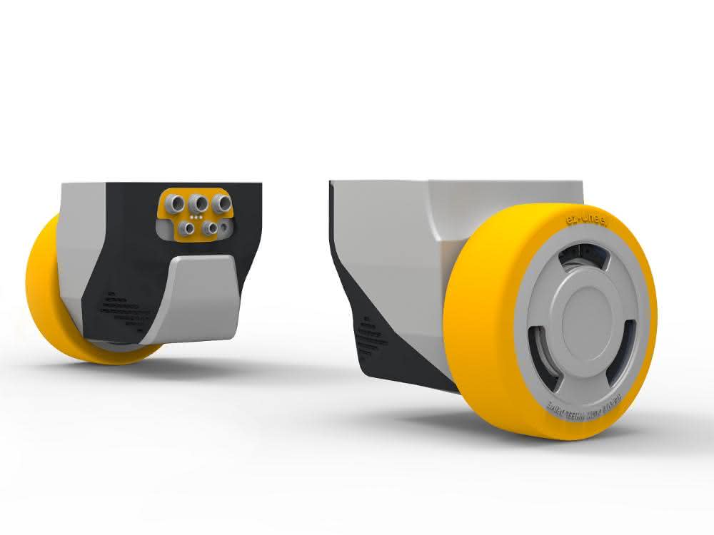 Safety drive wheel