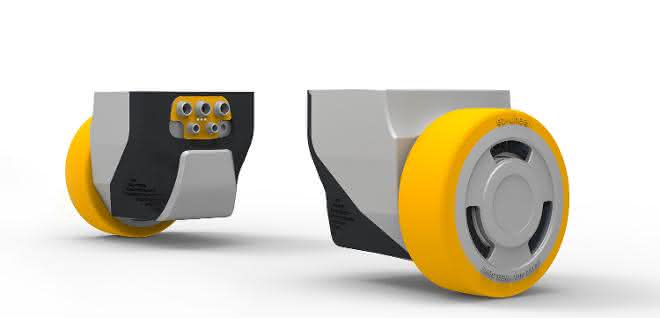Safety drive wheel