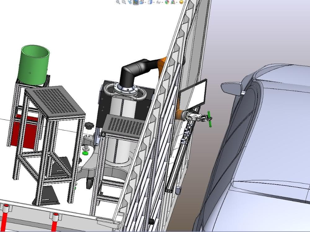 Fully automatic corona test station