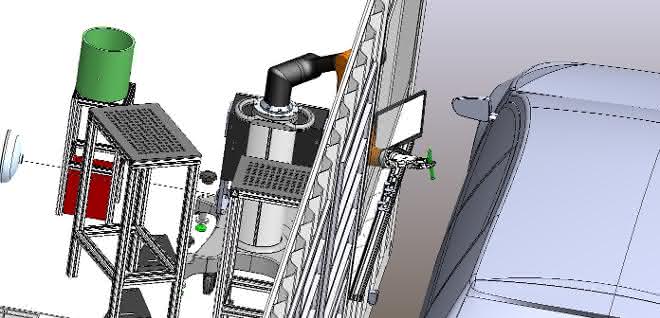 Fully automatic corona test station