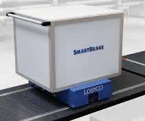 Sensor-based, self-amplifying brake module