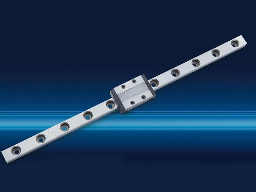 Miniature profile rail guide