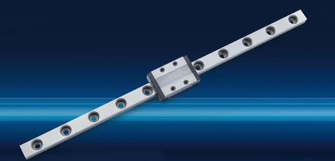 Miniature profile rail guide