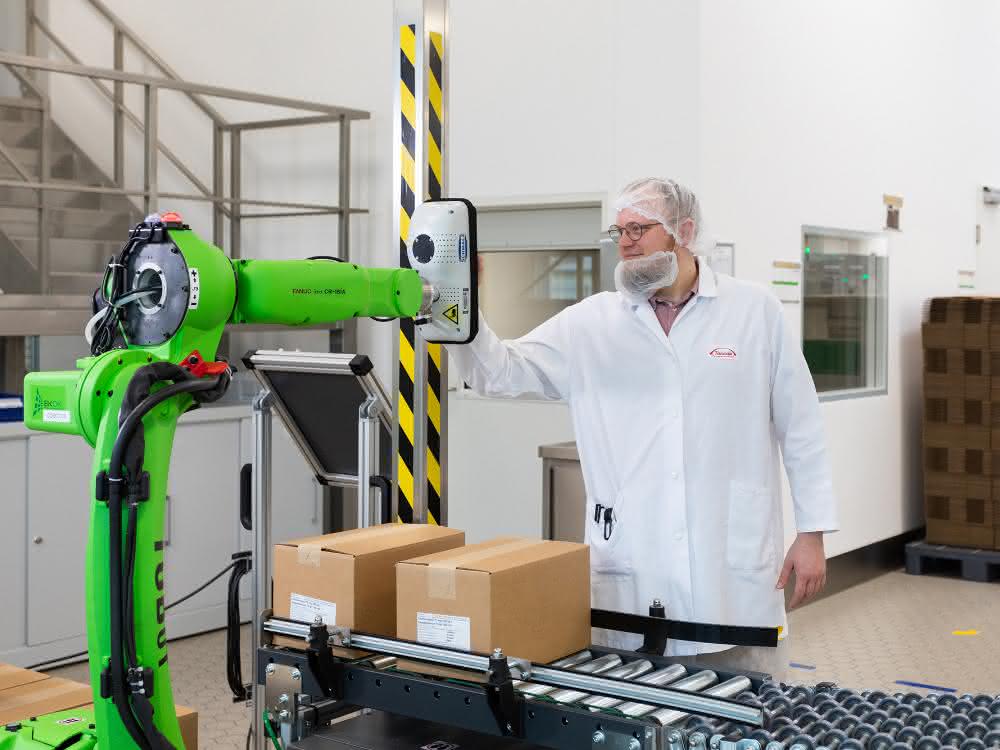 Automated picking line: Relieved by five tons