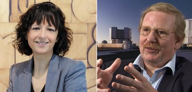 Emmanuelle Charpentier und Reinhard Genzell