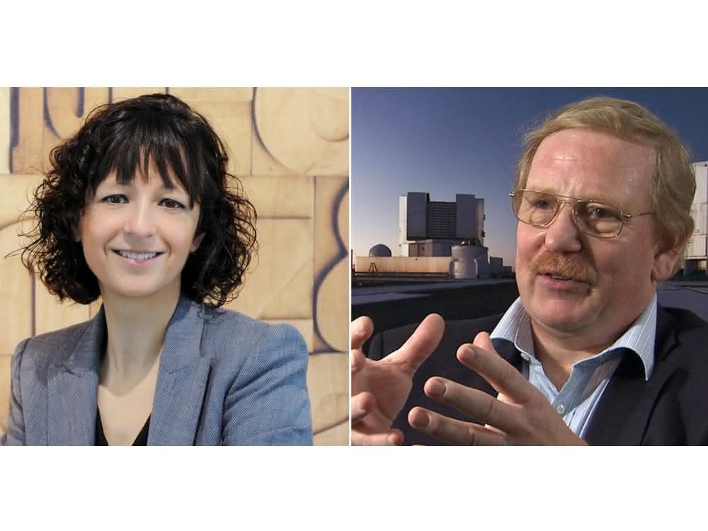 Emmanuelle Charpentier und Reinhard Genzell