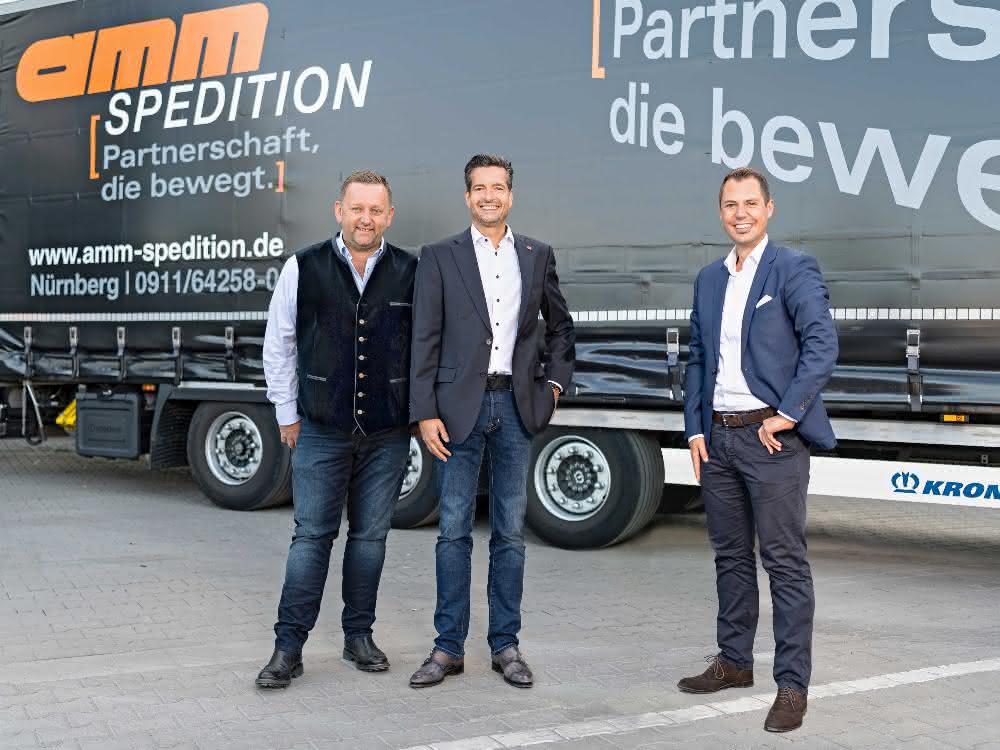 Spedition Amm ergänzt Flotte um 151 Krone Trailer