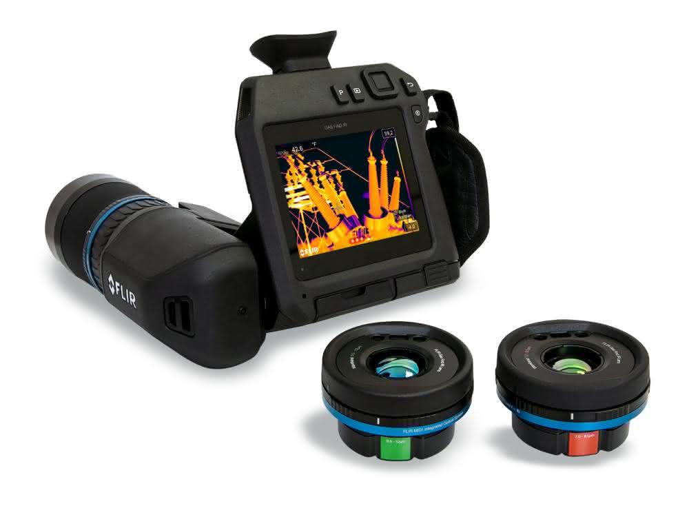 Camera for gas detection