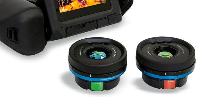 Camera for gas detection