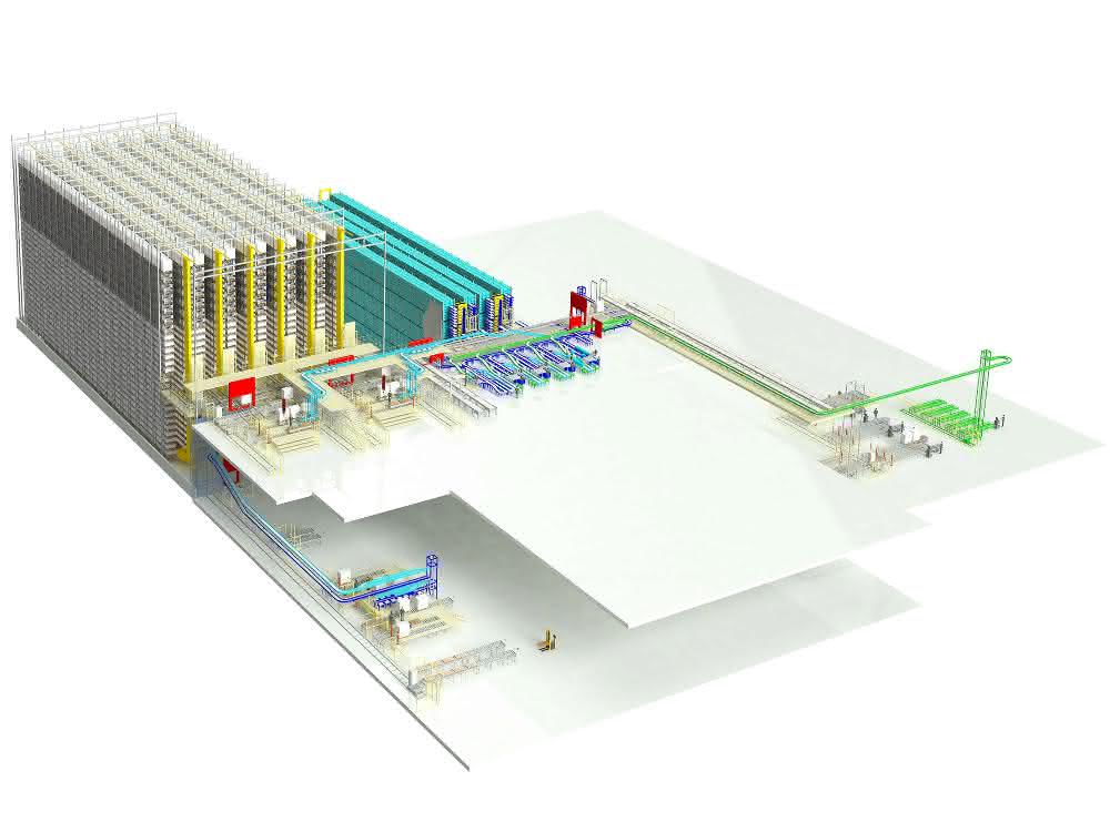 Jungheinrich automates for Liebherr in Ehingen