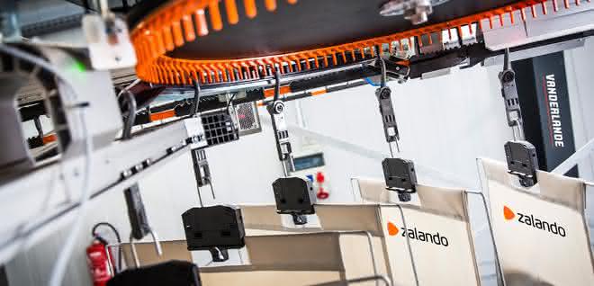 Vanderlande bag sorter Zalando Vanderlande bag sorter Zalando