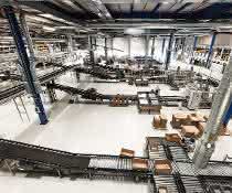 Complex shuttle system from Vanderlande
