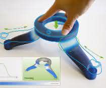 Standfuß aus Multimaterial-3D-Drucker