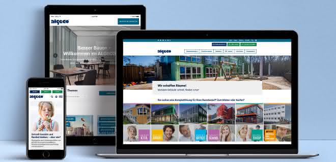 Modulbauspezialist Algeco mit neuem Online-Auftritt