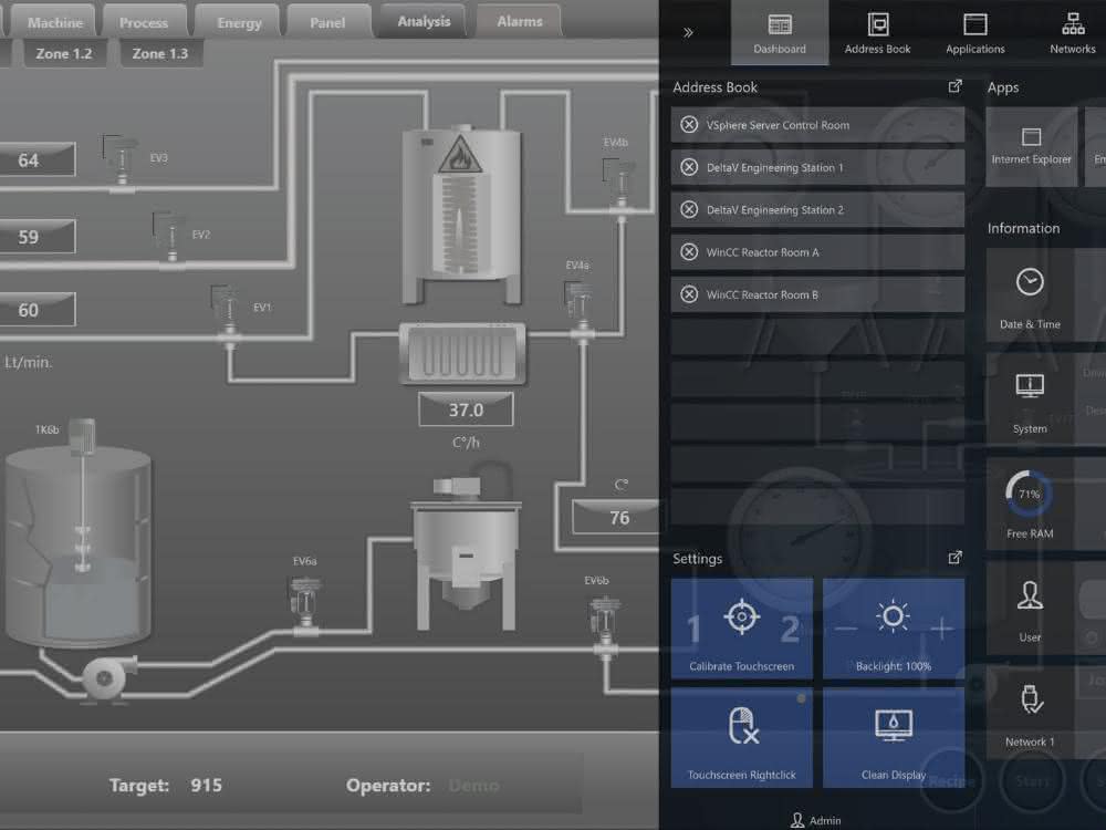 Remote HMI firmware