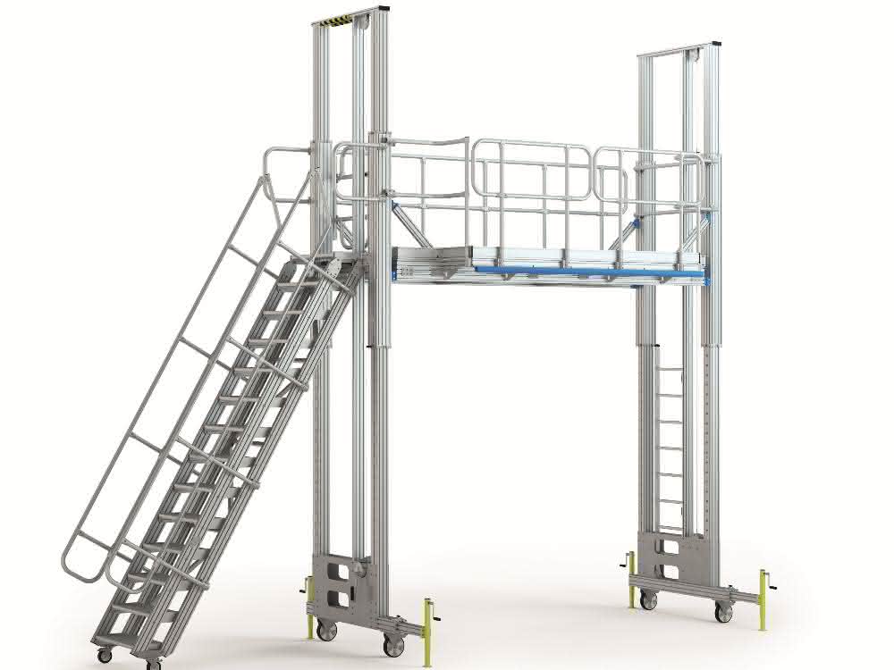 Occupational safety: New work platform from Zarges