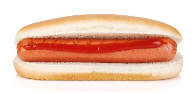 Wurst im Brötchen (Hot Dog)