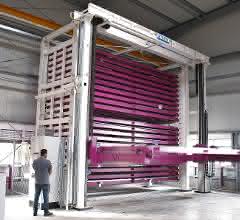 Heavy sheets stored high