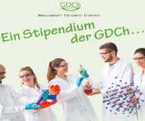 Poster zur Stipendiumsbewerbung