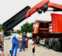 Mobilkran: Viessmann setzt auf Palfinger-Kran