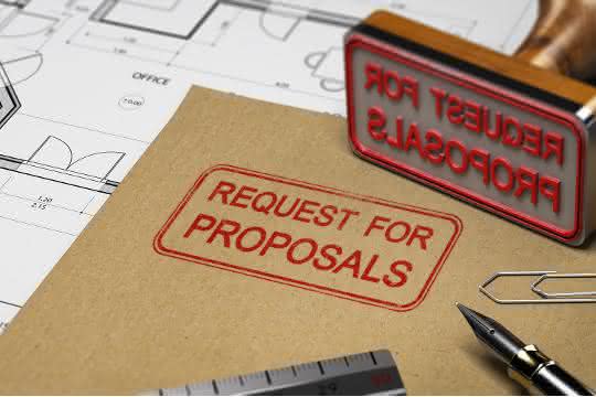 Stempel "Request for Proposals"