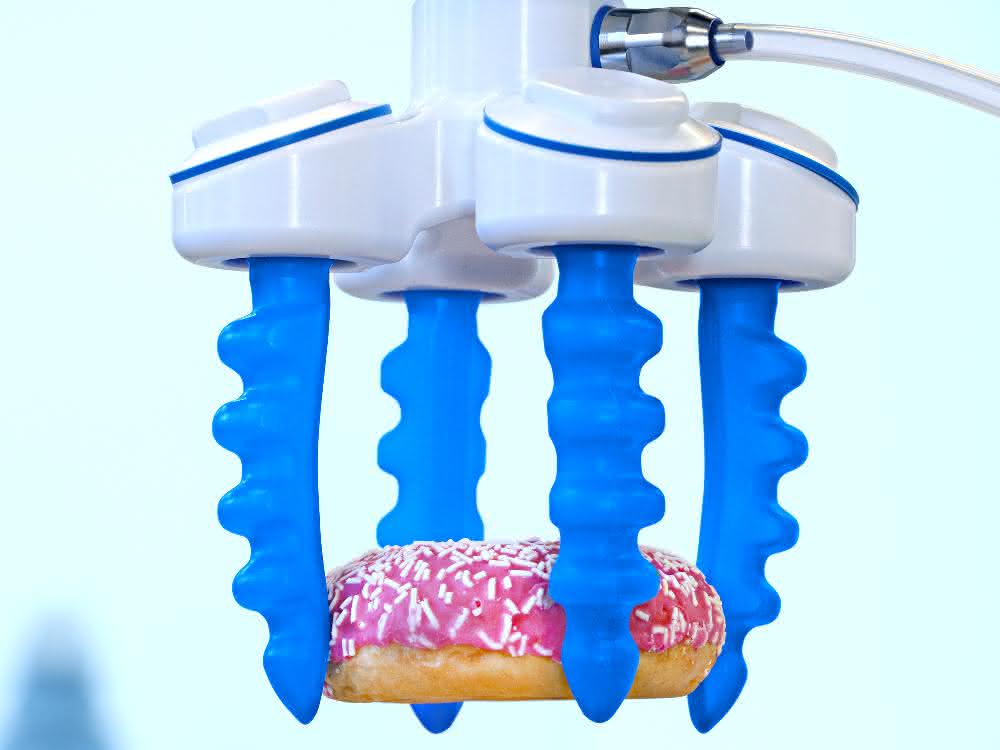 Grippers for sensitive foods: New gripper from Schmalz